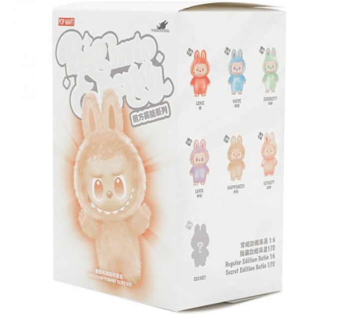 М'яка іграшка No Brand сюрприз Labubu Третє покоління 17 см Mix color Затемнений пакет (YT42135)