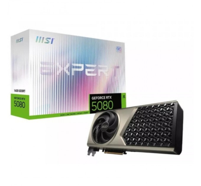 MSI Відеокарта MSI GeForce RTX5080 16GB EXPERT OC (RTX 5080 16G EXPERT OC)