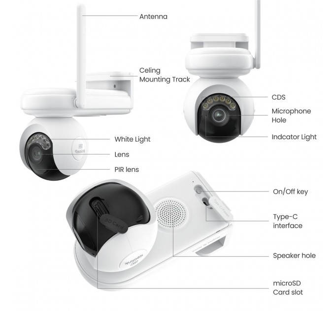 IP камера Reolink Altas PT Ultra B660