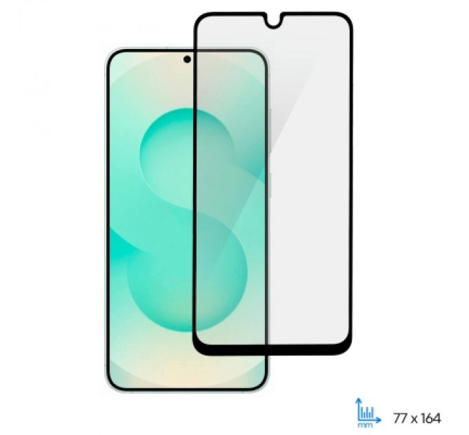 2E Скло захисне 2E Samsung Galaxy A16 (A165) 2.5D FCFG black (2E-G-A16-SMFCFG-BB)
