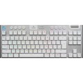 Logitech Клавiатура бездротова Logitech G915 Gaming TKL Tenkeyless LightSpeed Wireless RGB Mechanical White (920-009664)