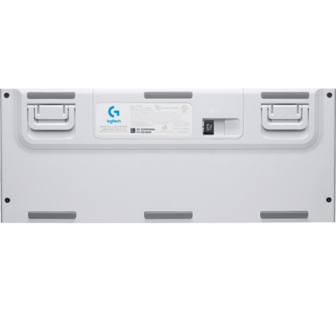 Logitech Клавiатура бездротова Logitech G915 Gaming TKL Tenkeyless LightSpeed Wireless RGB Mechanical White (920-009664)