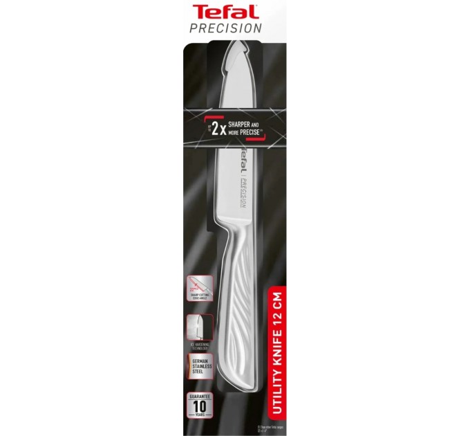 Tefal Ніж універсальний Tefal Precision 12 см (K2890524)