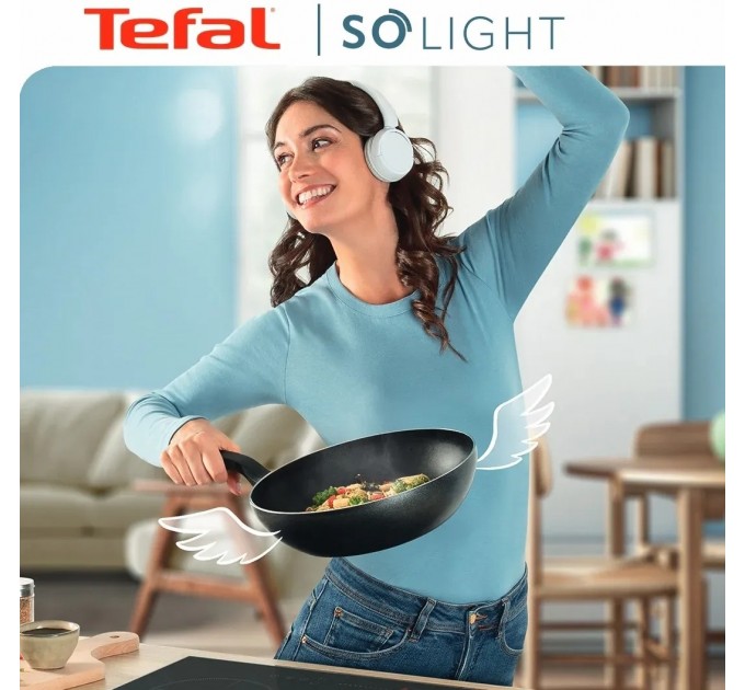 Tefal Сковорода WOK Tefal So`Light 28 см (H0561942)
