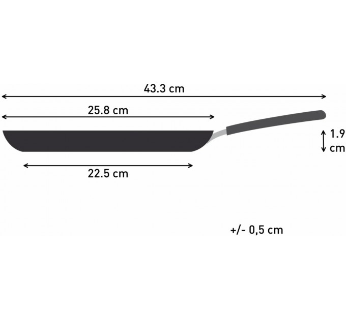 Tefal Сковорода для млинців Tefal So`Light 25 см (H0563842)