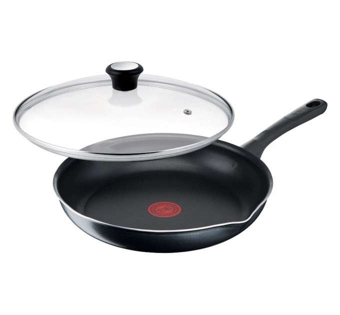 Tefal Сковорода з кришкою Tefal Day by Day 28 см (B5580623UA)