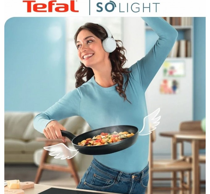 Tefal Сковорода з кришкою Tefal So`Light 24 см (H0560442_SET)