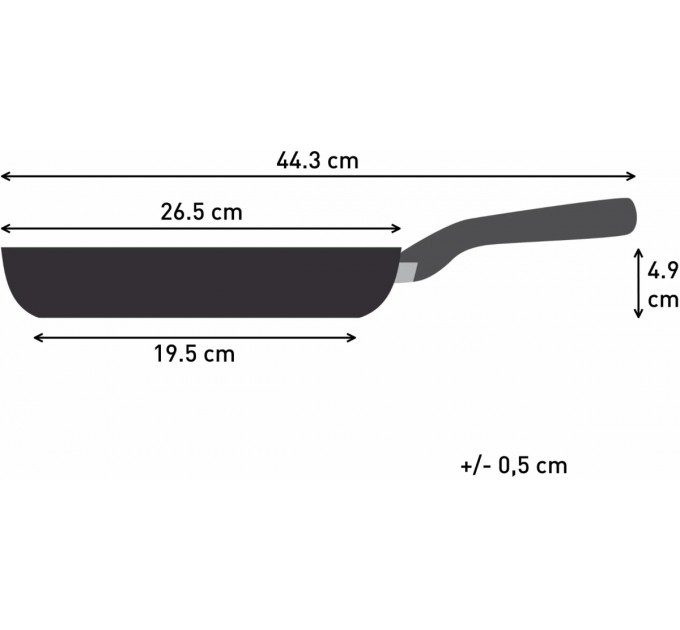 Tefal Сковорода з кришкою Tefal So`Light 26 см (H0560542_SET)