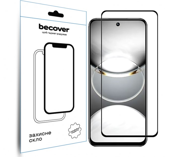 BeCover Захисне скло BeCover для Tecno Spark 30C 4G/5G Black (712319)