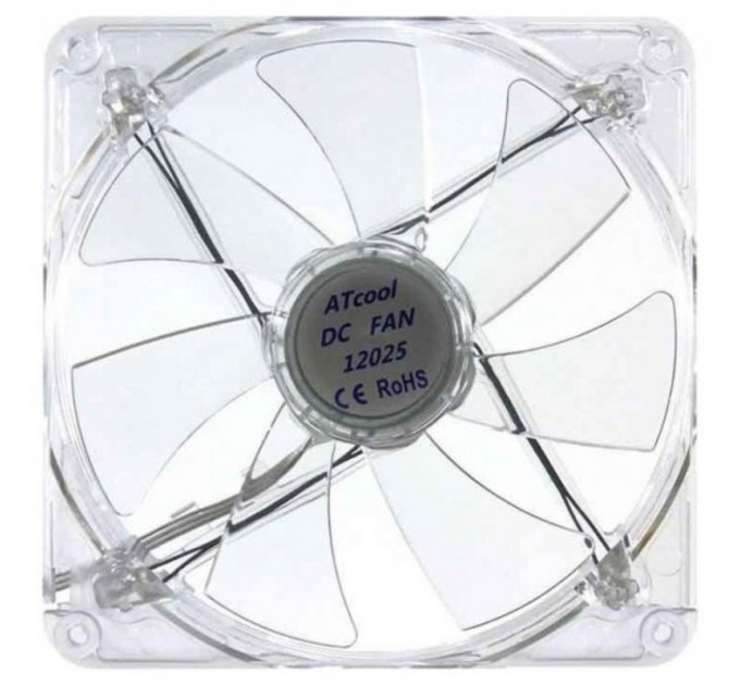 Вентилятор Atcom ATcool 12025 LED Green (15277)