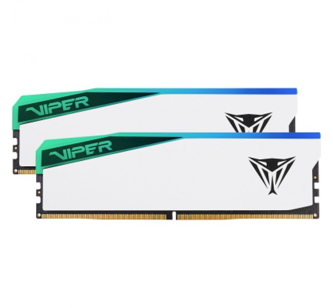 Модуль пам'яті для комп'ютера DDR5 32GB (2x16GB) 7000 MHz Viper Elite 5 RGB Patriot (PVER532G70C32KW)