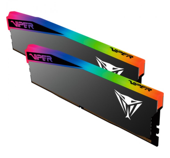 Patriot Модуль пам'яті для комп'ютера DDR5 64GB (2x32GB) 6400 MHz Viper Elite 5 Ultra RGB Patriot (VEUR564G6432K)