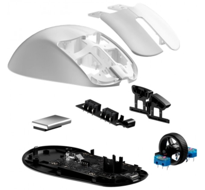 Мишка GamePro Asgard Surt Wireless/Bluetooth/USB White (GM017W)