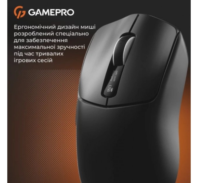 GamePro Мишка GamePro Genesis Ranker Wireless/Bluetooth/USB Black (GM012B)