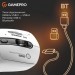 GamePro Мишка GamePro Genesis Winner Wireless/Bluetooth/USB White (GM079W)