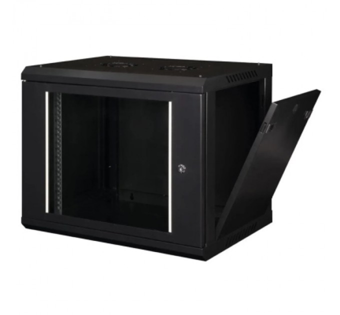 Hypernet Шафа настінна Hypernet 4U 19" 600x450 (PL-WMNC-4U-BLACK)