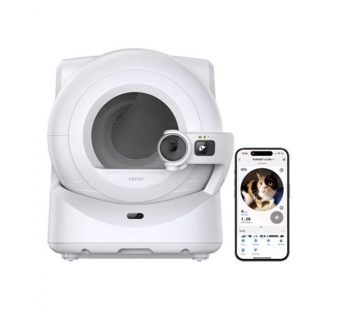 Petkit Смарт лоток PETKIT PUROBOT ULTRA with cam self-clean P9903