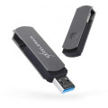 eXceleram USB флеш накопичувач eXceleram 128GB P2 Series Gray/Black USB 3.1 Gen 1 (EXP2U3GB128)