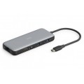 Док-станція USB-C, 7 портів, 1xHDMI, 3xUSB 3.2 Gen 2, 1xRJ45, 1xSD, 1xMicroSD, 1xPD DA-70914 DIGITUS by ASSMANN