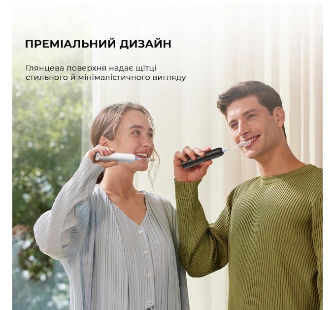 MOVA Електрична зубна щітка Mova Fresh Black (ATB13A-BK)