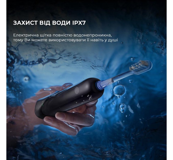 MOVA Електрична зубна щітка Mova Fresh Black (ATB13A-BK)