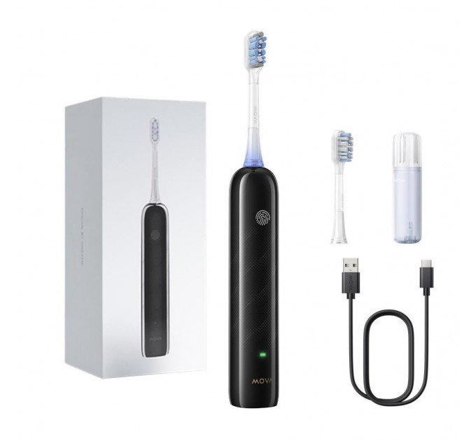 MOVA Електрична зубна щітка Mova Fresh Black (ATB13A-BK)