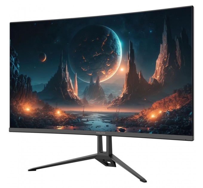 Монітор Prologix Gaming 23.6" GM2425C VA Black Curved 180Hz