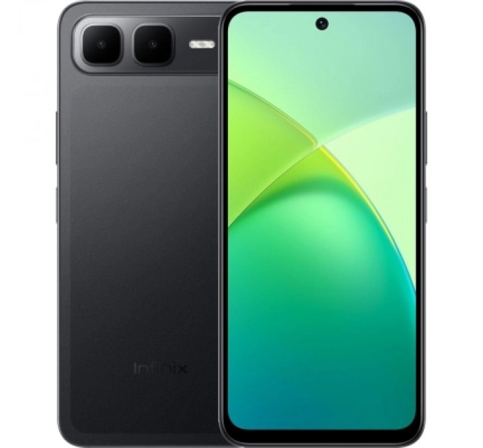 Infinix Мобільний телефон Infinix Smart 10 Plus 4/128Gb Sleek Black (4894947091179)