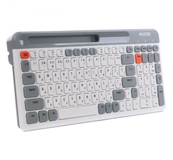 Maxxter Клавіатура Maxxter KBW-02G-UA Wireless Grey (KBW-02G-UA)