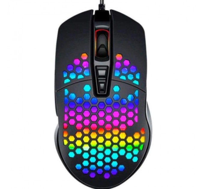 XO Мишка XO M4 4000 DPI RGB USB Black (XO-M4-BK)