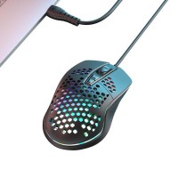 Мишка XO M4 4000 DPI RGB USB Black (XO-M4-BK)