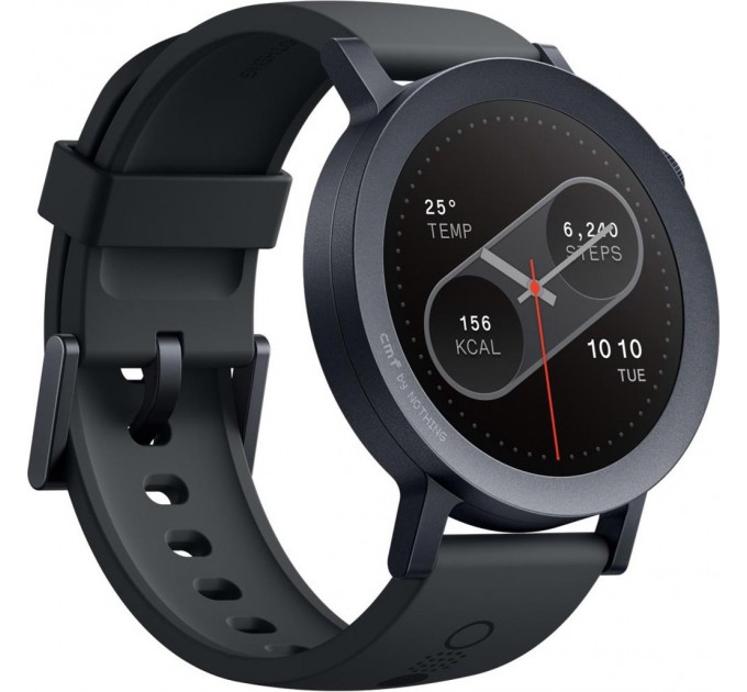CMF_ Смарт-годинник CMF by Nothing Watch Pro 2 Dark Grey Metal with Liquid Silicone Strap_EU
