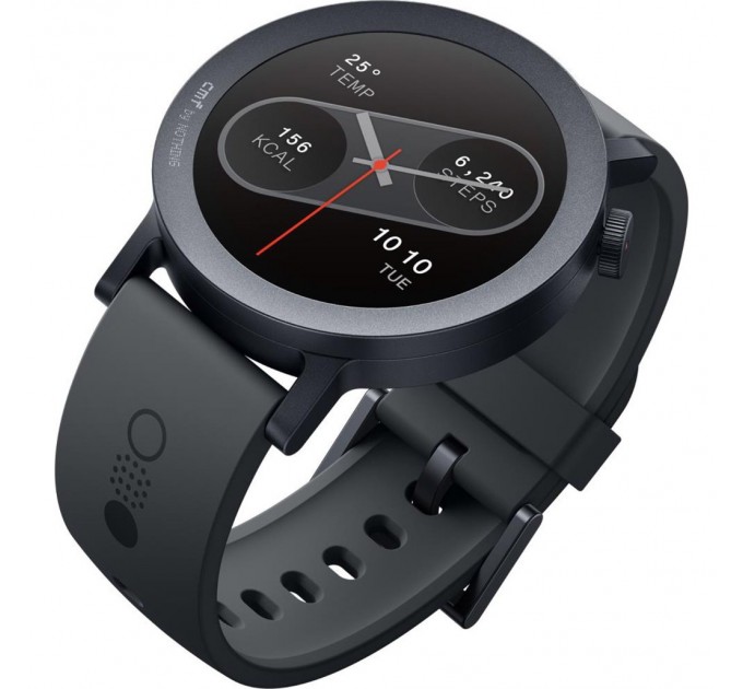 CMF_ Смарт-годинник CMF by Nothing Watch Pro 2 Dark Grey Metal with Liquid Silicone Strap_EU