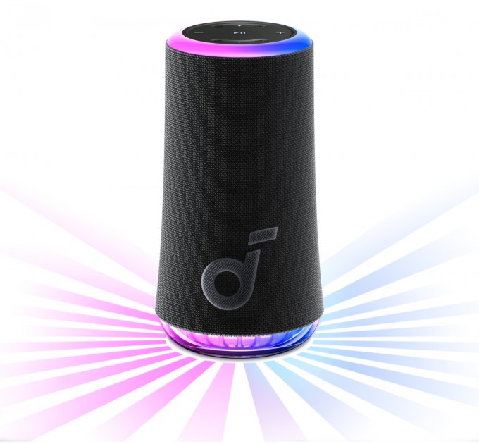 Anker Акустична система Anker SoundCore Glow Black (A3166G11)