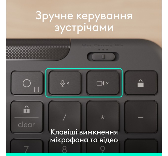 Logitech Клавіатура Logitech Signature Slim K620 for Business Graphite (920-013333)