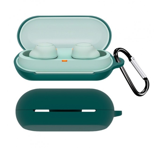 BeCover Чохол для навушників BeCover Silicon для Sony WF-C700N Dark Green (712030)