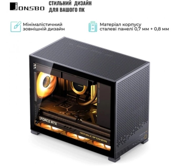 Корпус JONSBO D32 PRO Black