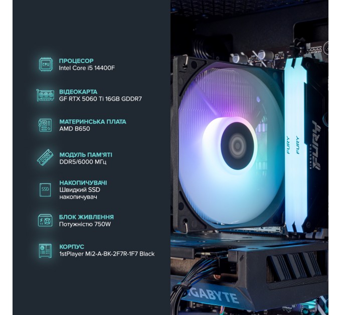 Персональний комп`ютер ASGARD Eir (I144F.32.S10.56T.16.6005)