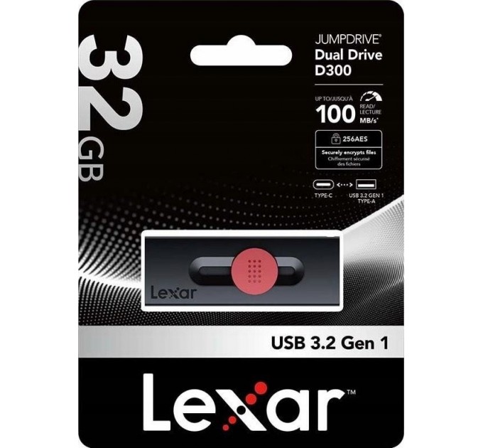 Флеш-пам'ять (накопичувач USB) USB3.2 32GB LJDD300032G-BNBNG LEXAR