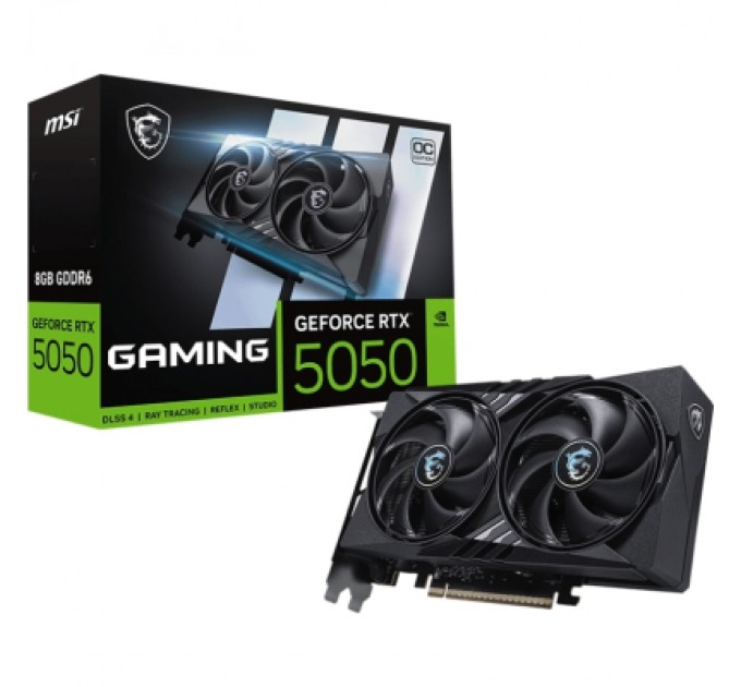 MSI Відеокарта MSI GeForce RTX5050 8Gb GAMING OC (RTX 5050 8G GAMING OC)