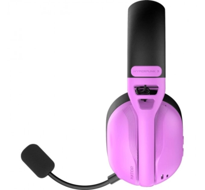 Навушники Hator Hyperpunk 3 Wireless Hi-Res SyncHUB connection Cyber Violet (ESH19)
