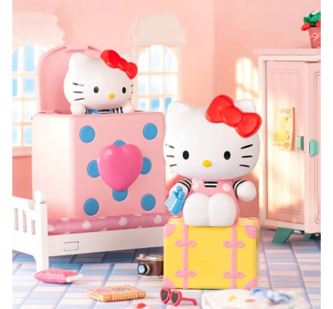 Pop Top Ігровий набір Pop Top Механічна іграшка-сюрприз Hello Kitty – Милий сигнал (24MDL-002)