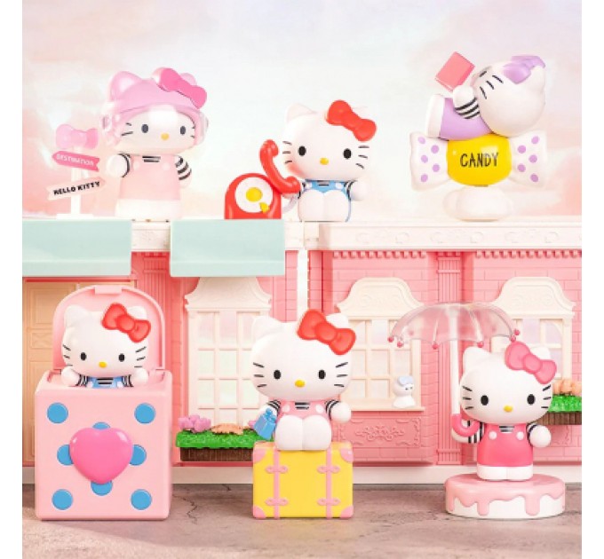 Pop Top Ігровий набір Pop Top Механічна іграшка-сюрприз Hello Kitty – Милий сигнал (24MDL-002)