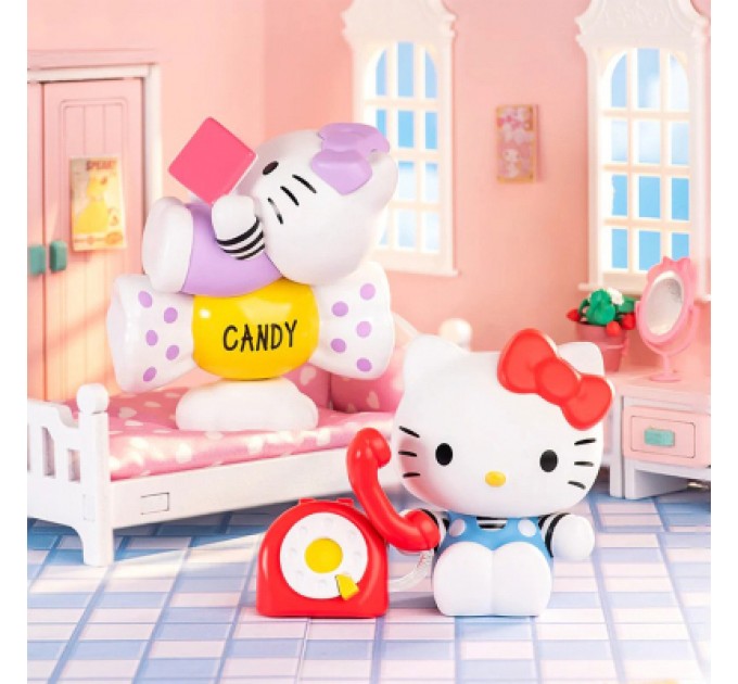 Pop Top Ігровий набір Pop Top Механічна іграшка-сюрприз Hello Kitty – Милий сигнал (24MDL-002)