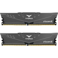 Модуль пам'яті для комп'ютера DDR4 16GB (2x8GB) 3600 MHz Vulcan Z Gray Team (TLZGD416G3600HC18JDC01)