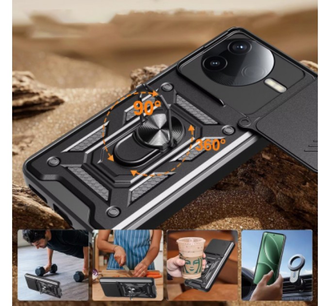 BeCover Чохол до мобільного телефона BeCover Military Poco F7 Pro Black (713536)