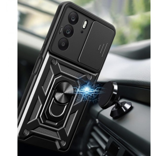 Чохол до мобільного телефона BeCover Military Realme C75 4G Black (713539)