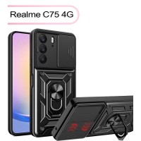 Чохол до мобільного телефона BeCover Military Realme C75 4G Black (713539)