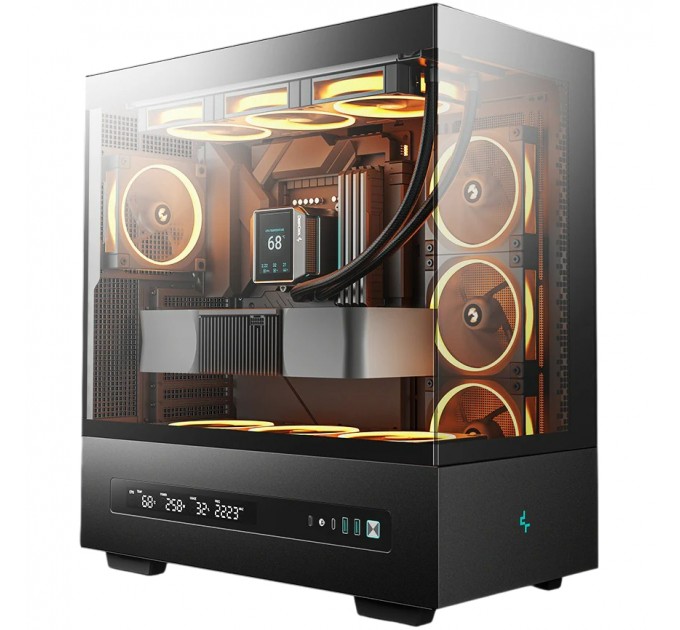 Корпус DeepCool CH690 Digital Black (R-CH690-BKNNA0D-G-1) без БЖ