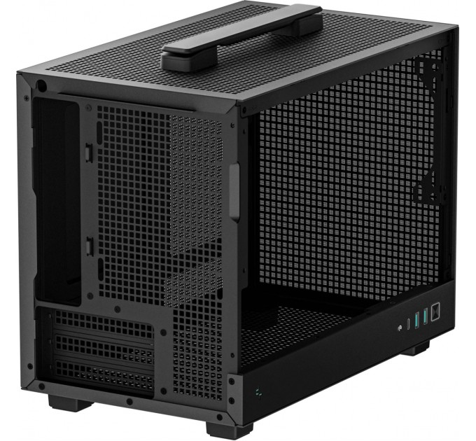 Корпус DeepCool CH160 Mesh Black (R-CH160-BKNMI0-G-1) без БЖ